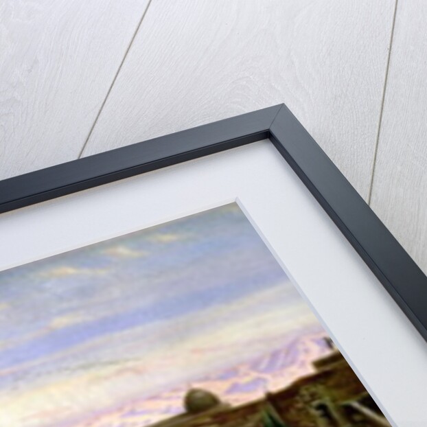 A View of Jerusalem, with the Dome of the Holy Rock, 1864 by Carl Friedrich Heinrich Werner