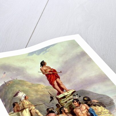 Group of Indians on a River Bank, 1854 by Friedrich Kurz