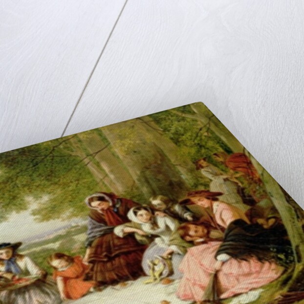 A Picnic, 1857 by Henry Nelson O'Neil