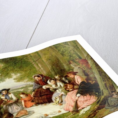 A Picnic, 1857 by Henry Nelson O'Neil