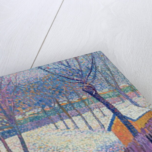 The Orchard under the Snow by Hippolyte Petitjean