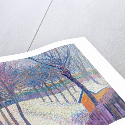 The Orchard under the Snow by Hippolyte Petitjean
