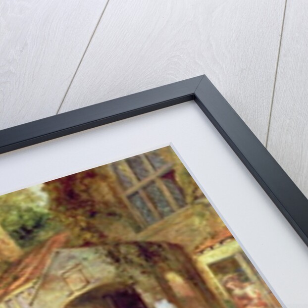 The Arrival of the Coach, 1850 by Thomas Falcon Marshall