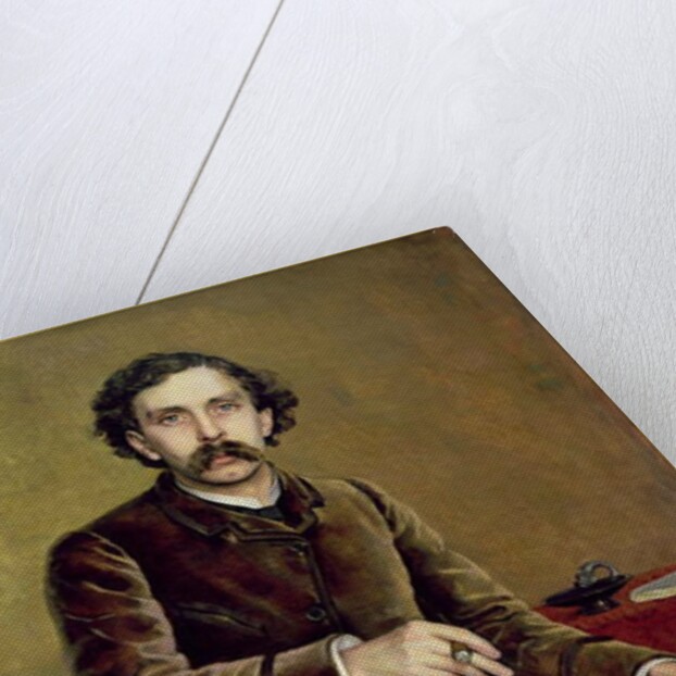 Portrait of Stephane Mallarme, 1887 by Francois Nardi