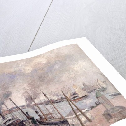 The Port of Le Havre by Camille Pissarro