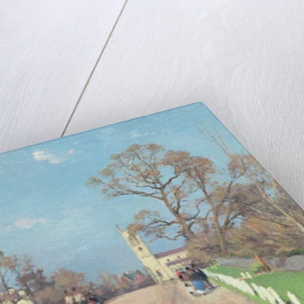 The Road to Sydenham, 1871 by Camille Pissarro