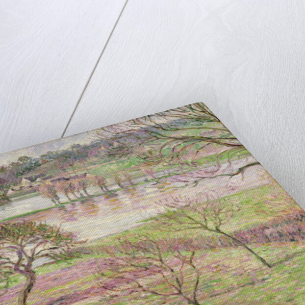 The Flood at Eragny, 1893 by Camille Pissarro