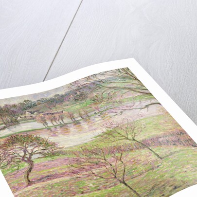 The Flood at Eragny, 1893 by Camille Pissarro