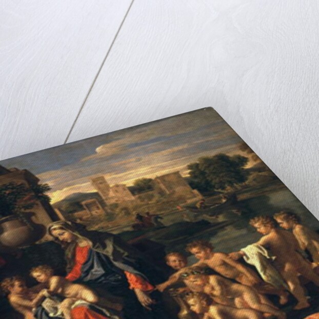 The Holy Family with the Infant St. John the Baptist and St. Elizabeth by Nicolas Poussin
