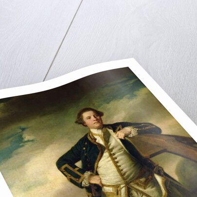 Capt. Philemon Pownall in naval uniform, 1762-65 by Joshua Reynolds