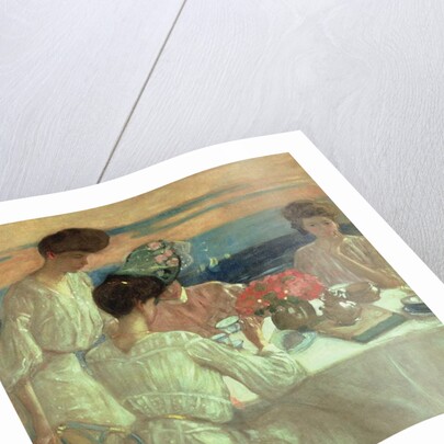 Afternoon Tea on the Terrace by Frederick Carl Frieseke