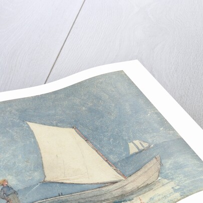 Sailing a Dory, 1880 by Winslow Homer