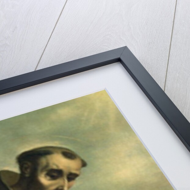 St. Francis in Meditation by Francisco de Zurbaran