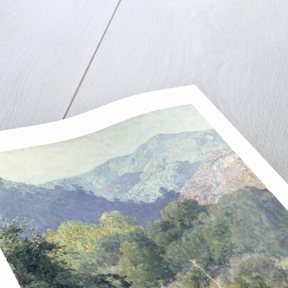 View of the San Gabriel Mountains by Guy Rose