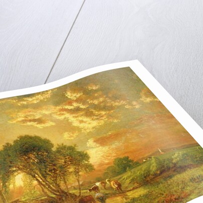 Medfield, Massachusetts by George Snr. Inness