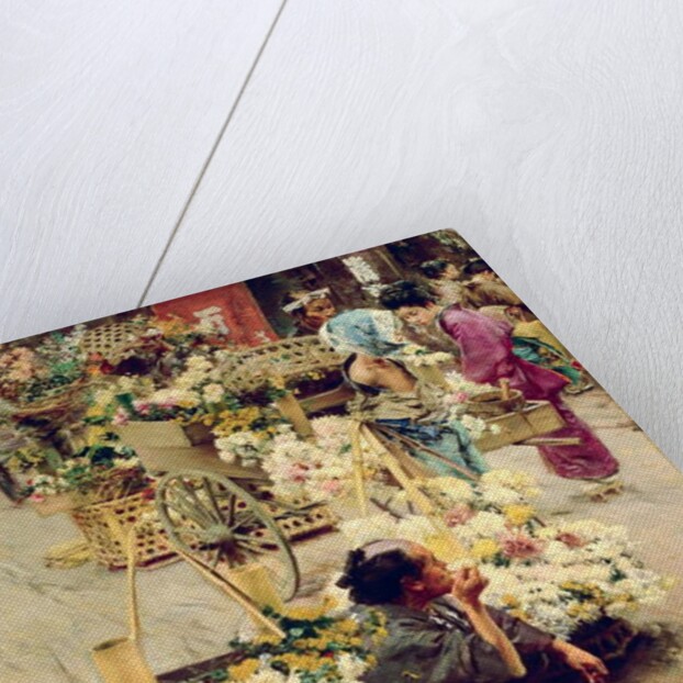 The Flower Market, Tokyo, 1892 by Robert Frederick Blum