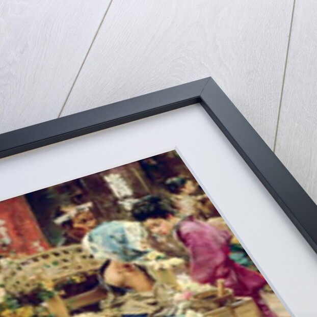 The Flower Market, Tokyo, 1892 by Robert Frederick Blum