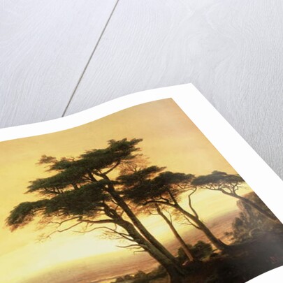 California Coast by Albert Bierstadt