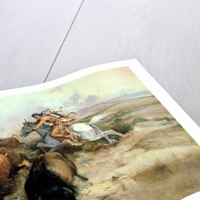 Buffalo Hunt, 1897 by Charles Marion Russell