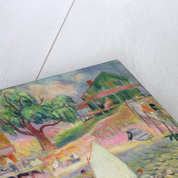 The Green Beach Cottage, Belport, Long Island by William James Glackens