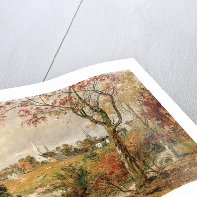 Autumn Landscape, Saugerties, 1886 by Jasper Francis Cropsey