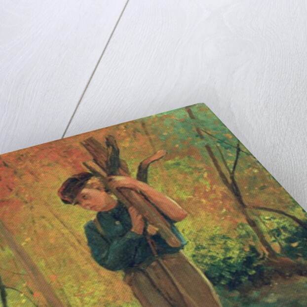 Boy Holding Logs, 1873 by Winslow Homer