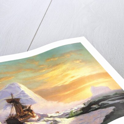 Crushed in the Ice by William Bradford