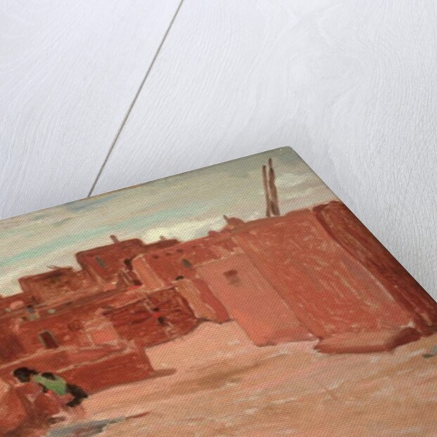 Adobe Village by Walter Ufer