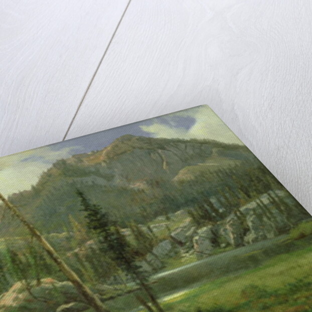 Sierra Nevada Mountains by Albert Bierstadt