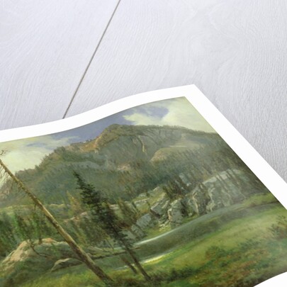 Sierra Nevada Mountains by Albert Bierstadt
