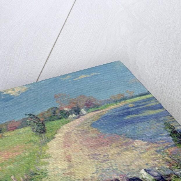 Curving Beach, New England by William James Glackens