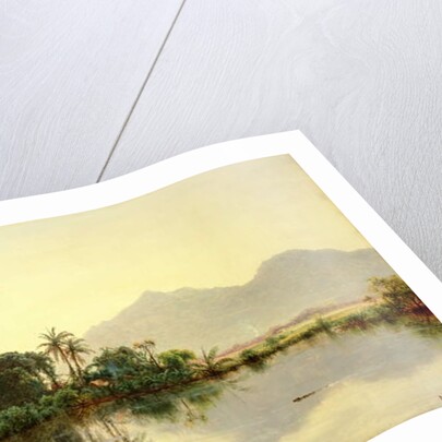 On the Orinoco, Venezuela, 1857 by Louis Remy Mignot