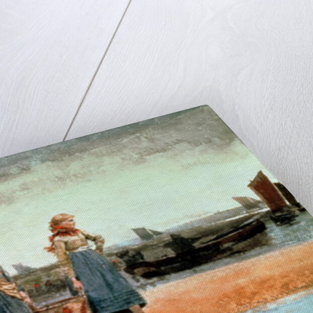 Two Girls on the Beach, Tynemouth, 1891 by Winslow Homer