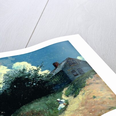 Houses on a Hill, 1879 by Winslow Homer