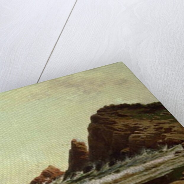 Cliffs at Cape Elizabeth, Portland Harbour, Maine, 1882 by Alfred Thompson Bricher