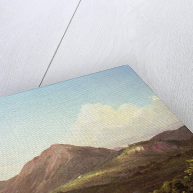 Camp Fire in the Maine Wilderness by Frederic Edwin Church