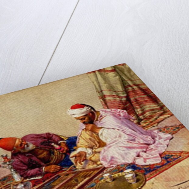 The Backgammon Players by Giulio Rosati