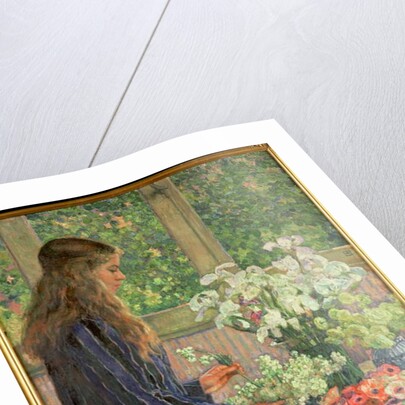 Garden Flowers by Theo van Rysselberghe