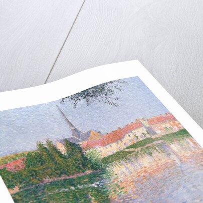 The Island at Lucas near Les Andelys by Paul Signac