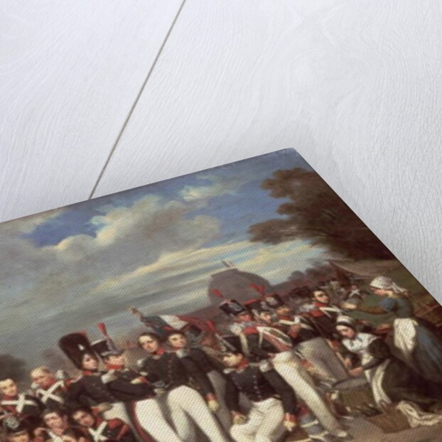 Company of the Second Legion, in the Champ de Mars, Paris, 1836 by Auguste Antoine Masse