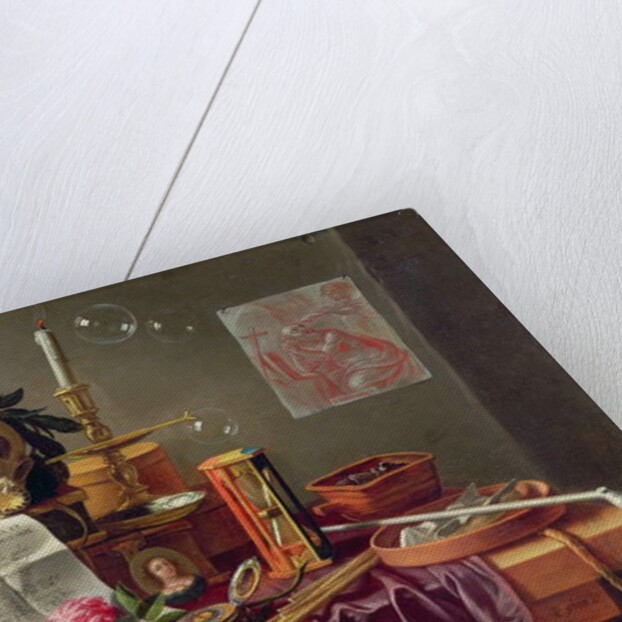 A Vanitas Still Life by Peeter Sion