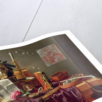 A Vanitas Still Life by Peeter Sion