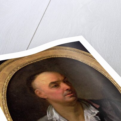 Portrait of Denis Diderot by Jean Baptiste Greuze
