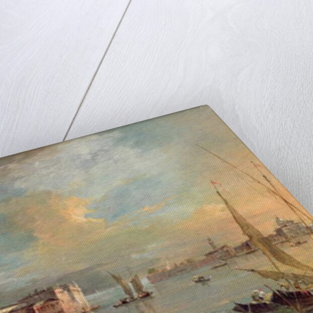 San Giorgio Maggiore, Venice, with the Giudecca and Zitelle by Francesco Guardi