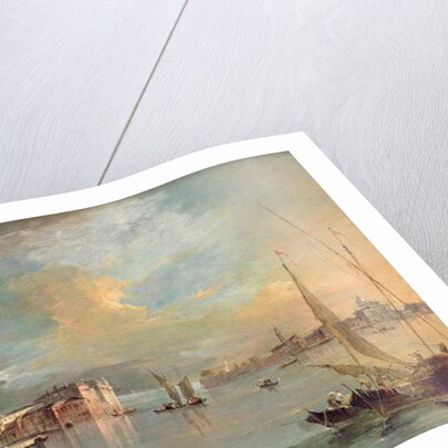 San Giorgio Maggiore, Venice, with the Giudecca and Zitelle by Francesco Guardi