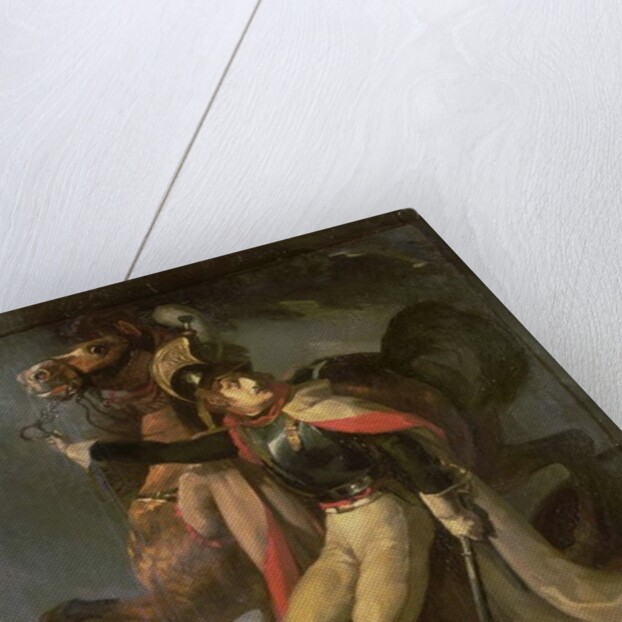 Wounded Cuirassier 1814 by Theodore (follower of) Gericault
