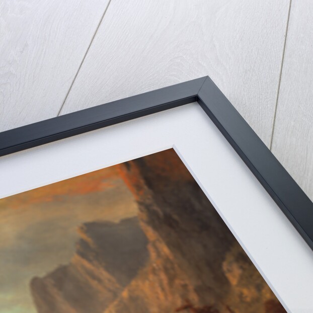 Sunset in the Rockies by Albert Bierstadt