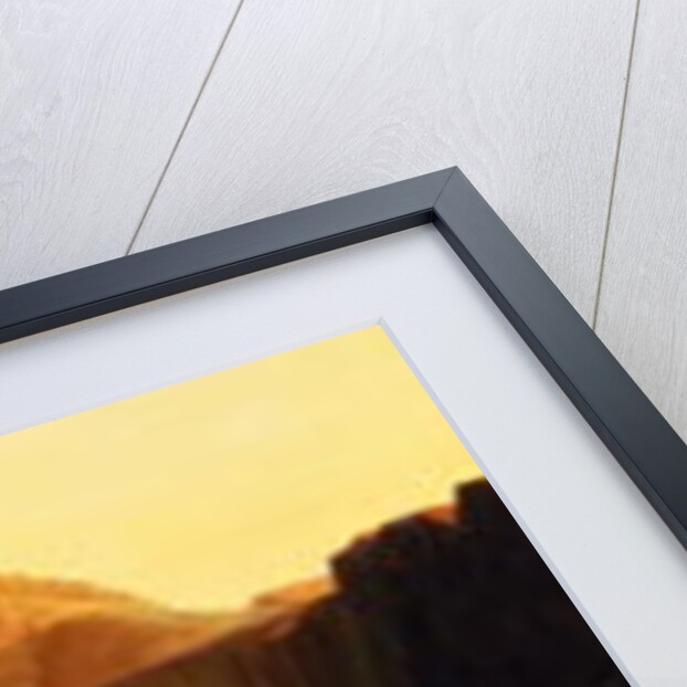 Masada or Sebbeh on the Dead Sea, 1858 by Edward Lear