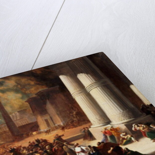 One of the Seven Plagues of Egypt by John (attr. to) Martin