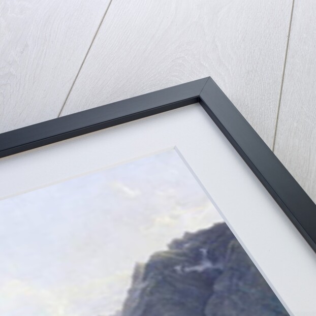 View of Lake Geneva with the Town of Villeneuve, 1836 by Francis Danby